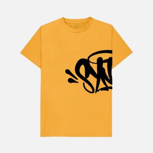 “Syna Golden Hue Signature Tee”